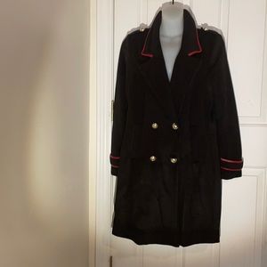 Wool coat double breasted